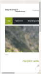 Mobile Screenshot of ergotherapie-oberhausen.de